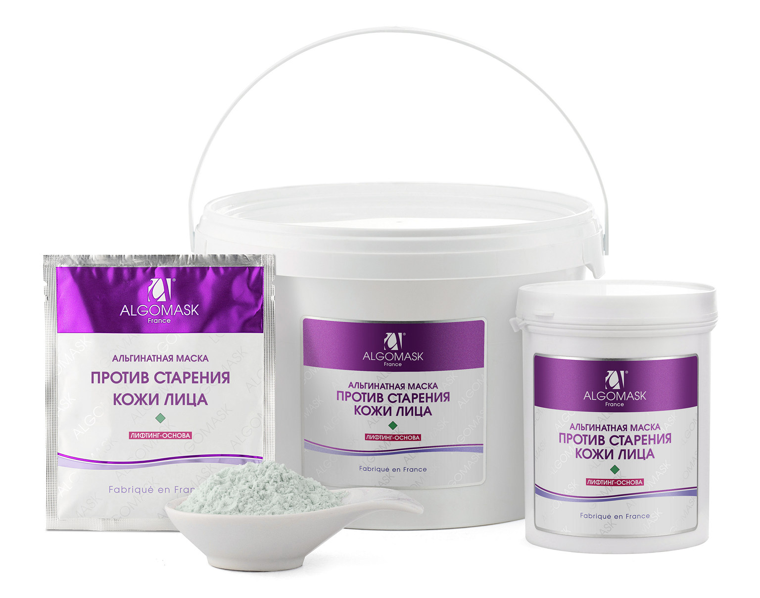 Маска альгинатная против старения кожи лица (lifting base)- 200 г