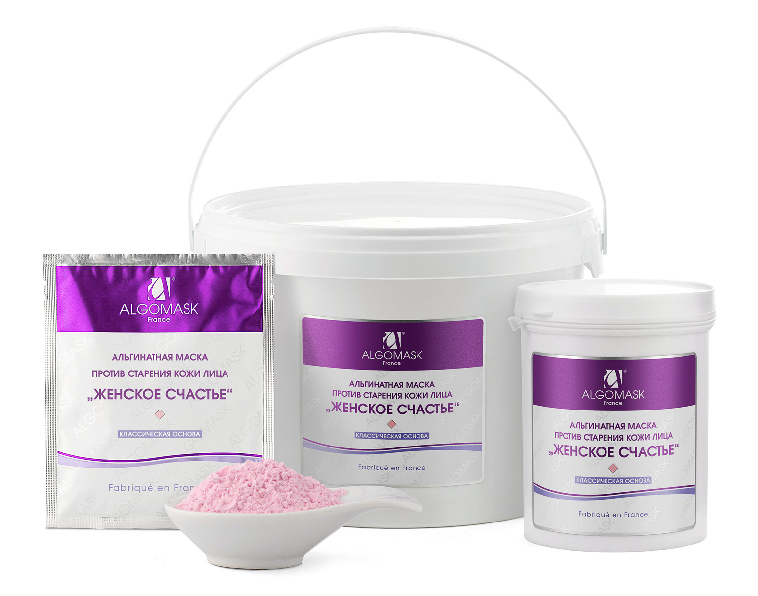 Маска альгинатная против старения кожи лица